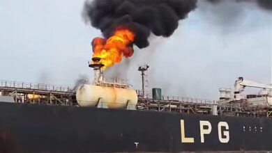 Tanker attacked in Iranian waters; 28 Indians have a narrow escape.