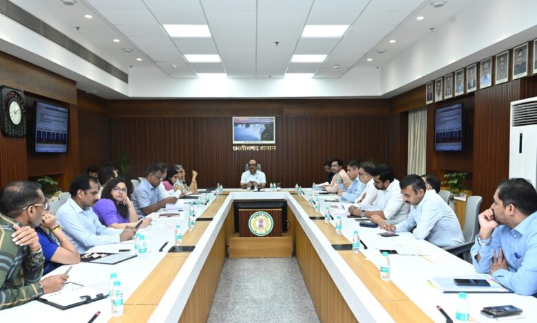 Chief Secretary Vikas Sheel holds a high-level meeting; issues key directives regarding holidays and preparations for schemes.