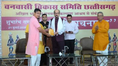 Raipur: Major gift for tribal girls; Governor inaugurates Shabari Reading Room.