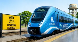 The country's first hydrogen train will run today; PM Modi to gift development projects worth ₹26,800 crore