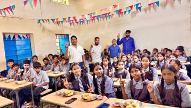 Surajpur Bagless Day: Children gained practical learning through the creation of nutrition gardens in 500 schools, the 'Nyota Bhojan' initiative, and the 'Ek Ped Maa Ke Naam' (A Tree in Mother's Name) campaign.