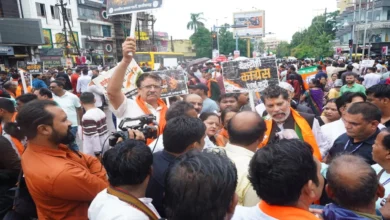 CG News: BJP-Congress clash in Raipur; FIR registered against several individuals, including 12 Congress leaders.