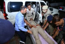 Violence during a rally in Raipur; 16 police personnel injured in stone-pelting.