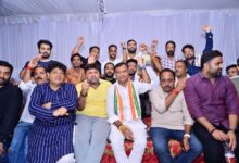 Congress Uproar in Raipur: Sit-in Outside Police Station for 15 Hours in Protest Against FIRs Against 16 Leaders
