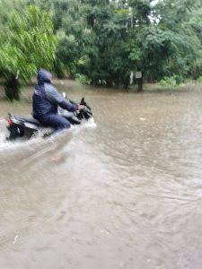 Impact of low-pressure system in the Bay of Bengal: Heavy rainfall across Chhattisgarh, including Bilaspur; waterlogging in several areas.