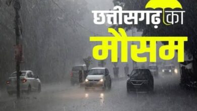 CG Weather Today: Monsoon becomes active; warning issued for heavy rain and lightning strikes in several districts.