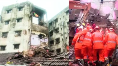 4-storey building collapses in Maharashtra's Bhiwandi; 9 dead.
