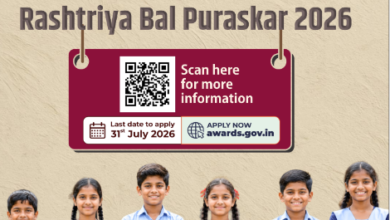 Pradhan Mantri Rashtriya Bal Puraskar 2026: Apply by July 31