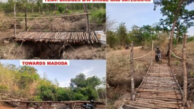 ITBP built wooden bridges for 14 villages.