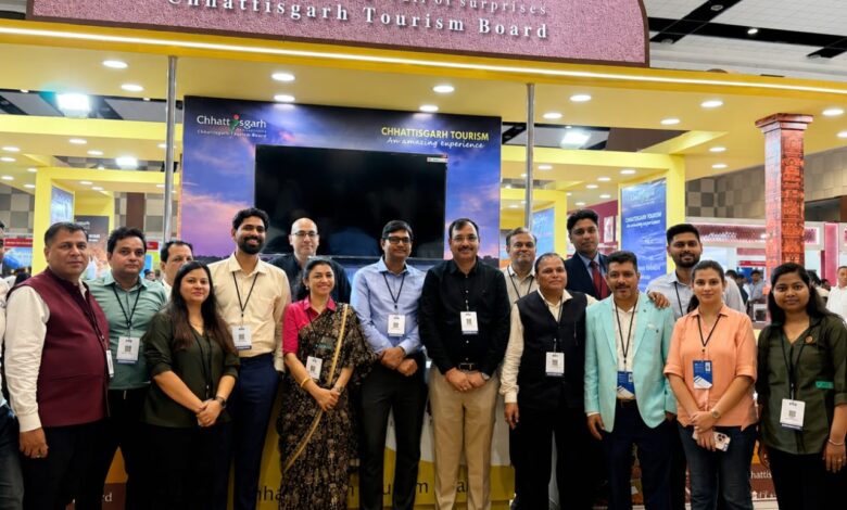 Chhattisgarh makes a strong entry into the national tourism market; participates effectively in the Gandhinagar TTF.