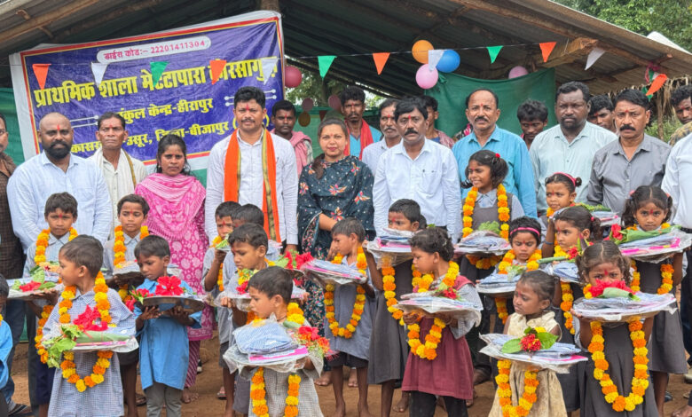 School reopens after 21 years; smiles of learning return to the faces of 25 children.