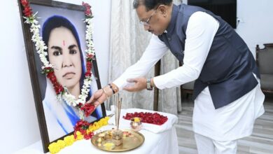 CM Vishnu Deo Sai pays tribute to Minimata; recalls her struggle against child marriage and the dowry system.