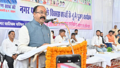 Arun Sao's major gift: ₹6.50 crore for the bus stand and ₹3.50 crore for the municipal building.