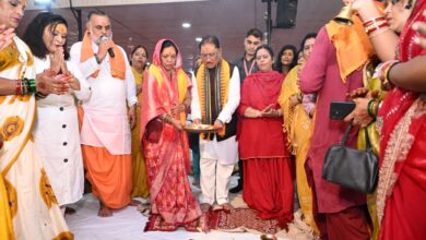 CM Vishnudev Sai performs Rudrabhishekam in Shravan month, wishes happiness and prosperity to the people of the state