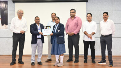 A confluence of science and innovation in Raipur on National Space Day; students boosted the enthusiasm.