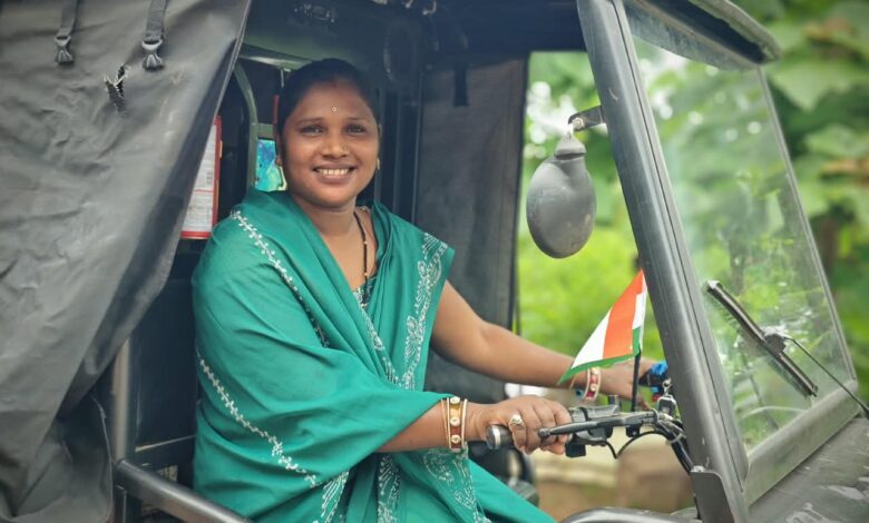 E-rickshaws have transformed women's lives, enabling them to earn ₹10,000 to ₹12,000 per month.
