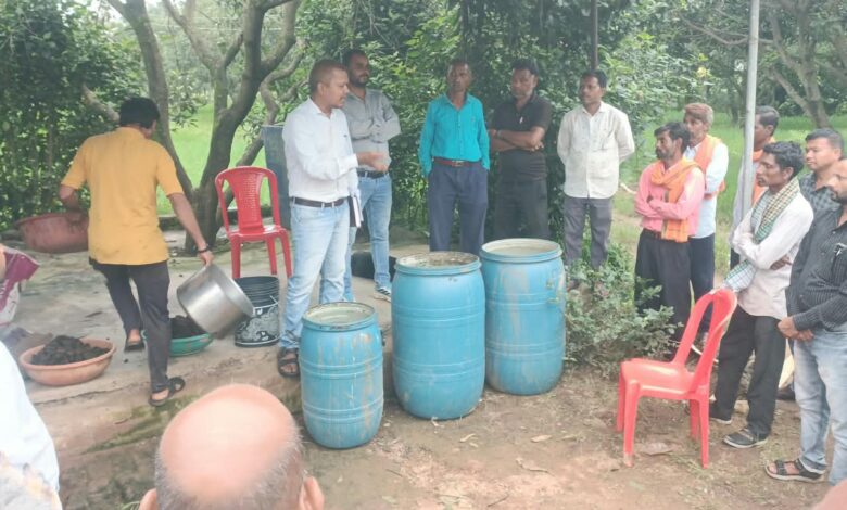 'Jeevamrit Model Farms' established in 160 Gram Panchayats; organic farming receiving a boost.