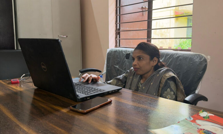Lalita Baghel becomes a 'Bank Sakhi', bringing banking services to every village.