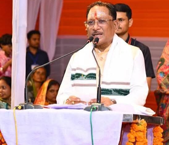 Chief Minister Vishnu Deo Sai delivers a major gift; new SBI branch opens in Pandripani.