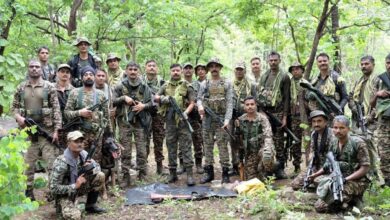 Major operation by security forces in Sukma; Naxal arms dump recovered from the forest.