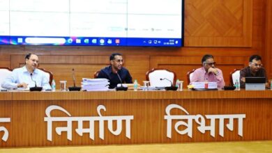 Major decision taken at the Public Works Department review meeting; instructions issued to complete pending projects within the stipulated timeframe.