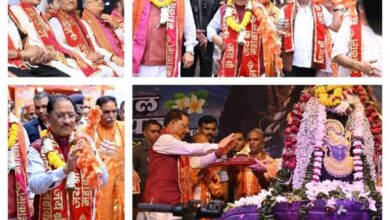 Immersed in the spirit of devotion during the month of Shravan, CM Sai joined the Kanwar Yatra alongside thousands of Shiva devotees.
