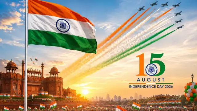 Independence Day 2026: Flag-hoisting to take place after 9 AM; preparations underway for grand celebrations across the country.