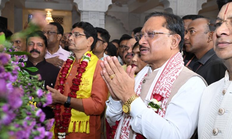 Speaking at the Janmashtami festival, CM Vishnu Deo Sai said that the life of Lord Shri Krishna inspires righteousness, duty, and public welfare.