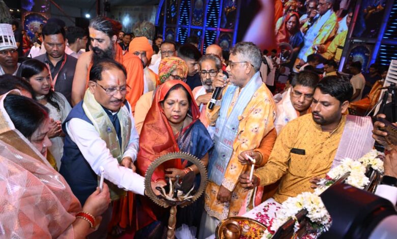 Raipur Dahi Handi News: Chief Minister Sai participated in Dahi Handi festival