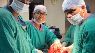 Doctors' feat at Raigarh Medical College: Massive 8 kg tumor removed from woman's abdomen.