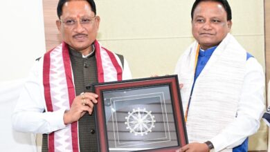 CM Vishnu Deo Sai met Odisha CM Mohan Charan Majhi; discussions held on development and public welfare.