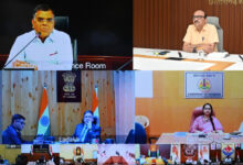 Review of central projects in Chhattisgarh: Chief Secretary Vikas Sheel apprised the Cabinet Secretary of the progress.