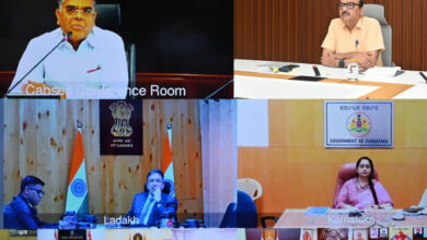 Review of central projects in Chhattisgarh: Chief Secretary Vikas Sheel apprised the Cabinet Secretary of the progress.