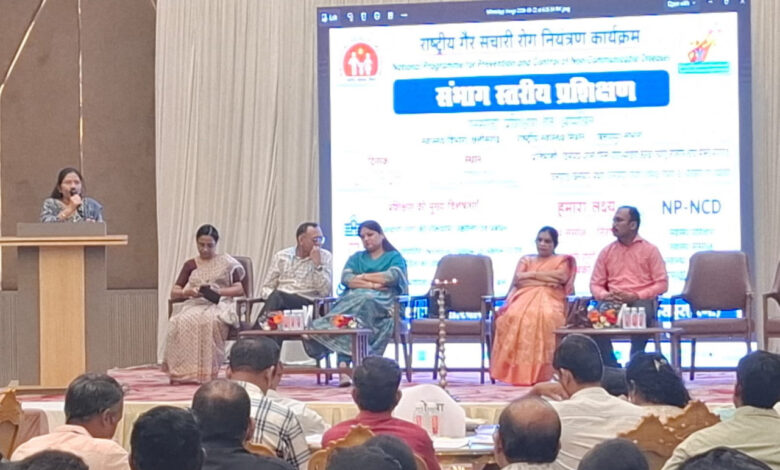 Emphasis on timely detection and treatment of NCDs; Health Department trains staff.