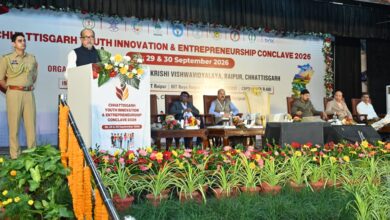 Raipur: Innovation and entrepreneurship to open up new employment opportunities for the youth; Governor Ramen Deka inaugurates Youth Conclave.