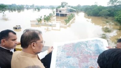 CM Vishnu Deo Sai visits flood-affected areas of Bastar; announces additional aid of ₹10,000 for affected families.