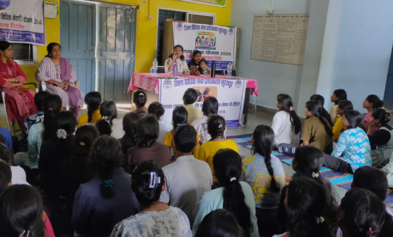 Legal awareness camp held at girls' hostels; students informed about POCSO and cyber security.