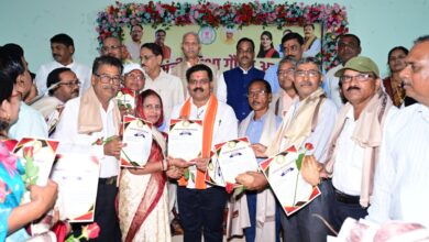 108 teachers honored in Kawardha; Vijay Sharma says teachers play a pivotal role in nation-building.