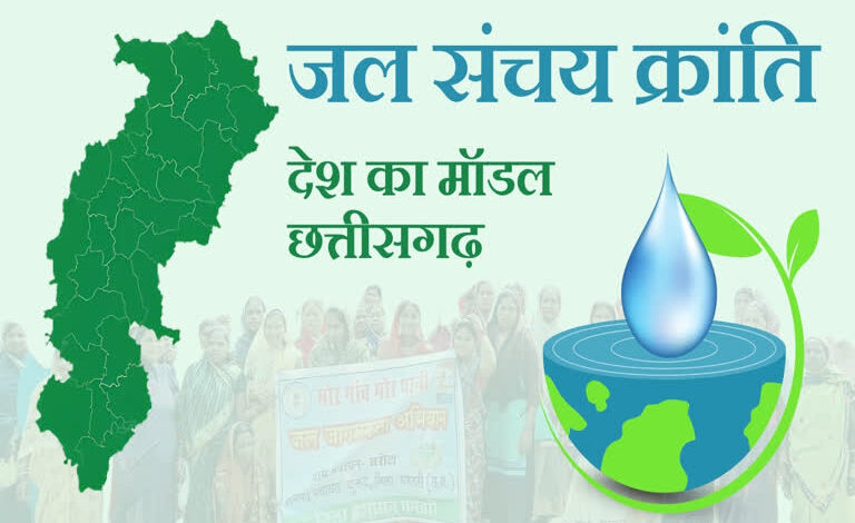 Chhattisgarh creates new history in groundwater conservation; situation improves in 12 development blocks.