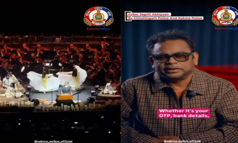 A.R. Rahman takes the lead on cyber awareness, extends support to Sukma Police's campaign.