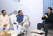 CM Sai meets BJP State President Kiran Singh Deo, inquires about his well-being.