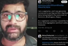 Raipur News: Veg and non-veg pizzas were being prepared in the same oven at a Domino’s outlet; complaint sparks an uproar.
