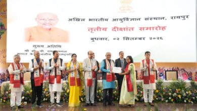 Vice President C.P. Radhakrishnan lauds AIIMS Raipur's work; says a major transformation has taken place in healthcare services.