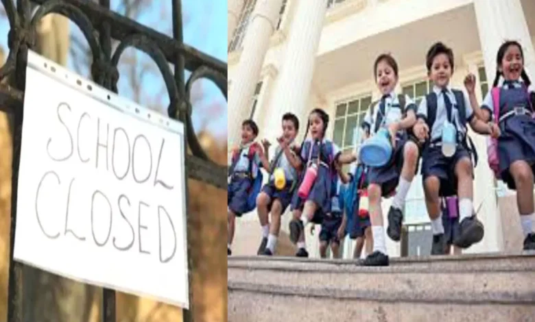 CG School Holiday: Schools closed in several districts, including Balod and Bijapur, due to heavy rainfall.