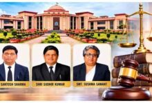 Chhattisgarh High Court gets 3 new judges; Centre issues appointment notification.