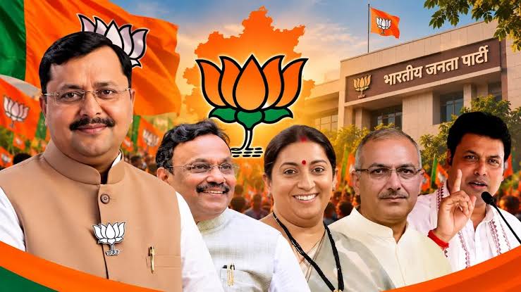 Major organizational reshuffle in BJP; Smriti Irani handed charge of Chhattisgarh and Haryana.