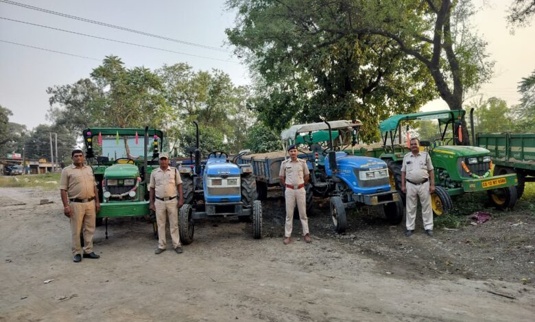 Panic among mineral mafias in Korba, Chhattisgarh; 21 vehicles seized.