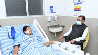 Chief Minister Vishnu Deo Sai met with MLA Raimuni Bhagat and wished her a speedy recovery.