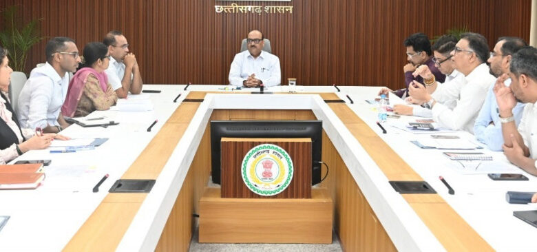 Preparations for the national conference of Chief Secretaries in Chhattisgarh intensify; focus will be on education, health, and innovations.