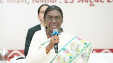 President Droupadi Murmu said, "I, too, am a daughter of the Manjhi community; tribal traditions are an example of social unity and justice."